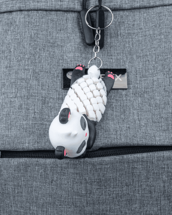 Pihe-puha Panda Kulcstartó