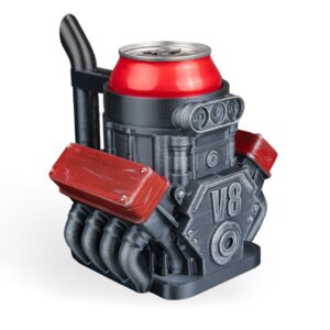 V8 motoros sörös korsó