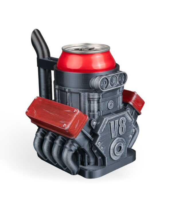 V8 motoros sörös korsó