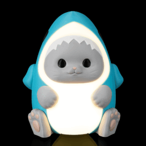 Sharkitty – Cica cáparuhában | Egyedi éjjeli fény