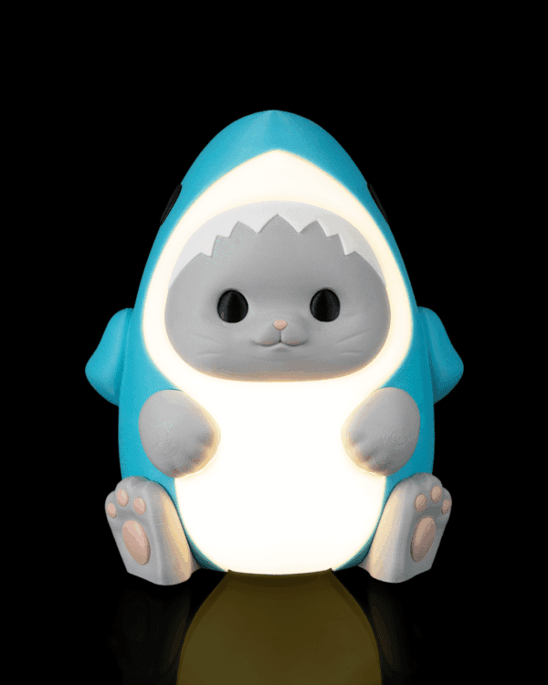 Sharkitty – Cica cáparuhában | Egyedi éjjeli fény