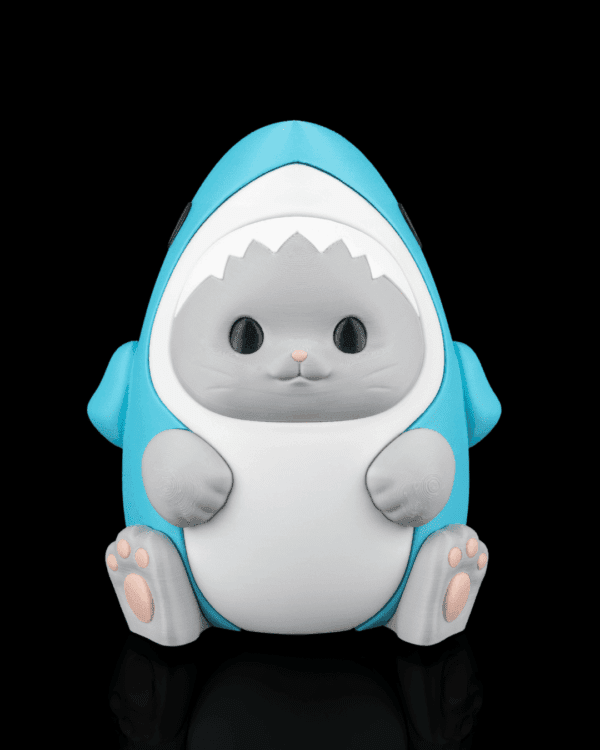 Sharkitty – Cica cáparuhában | Egyedi éjjeli fény - Image 4