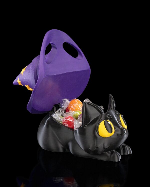 Boszorkány Cica (Witch Kitty Candy Holder) - Image 2