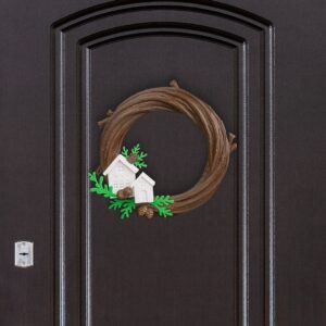 Édes otthon- Koszorú ajtódísz