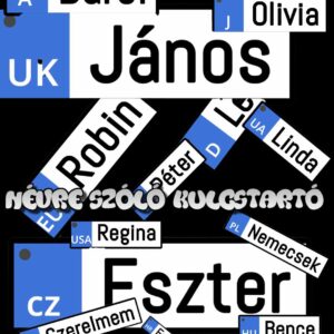 Névre szóló kulcstartó