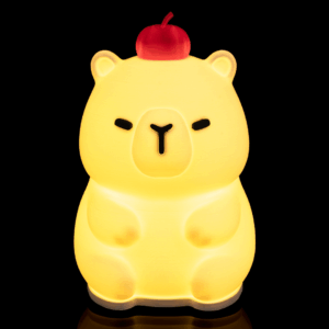 Mosolygós Kapibara LED Éjjeli Fény – Nyugtató Hangulatlámpa