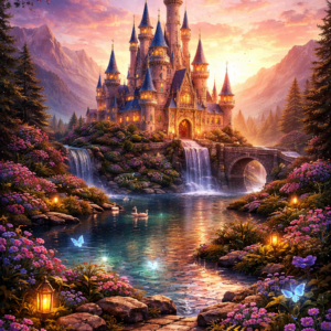 🧩 {Fantasy kastély} – Egyedi kirakó/puzzle élmény ✨