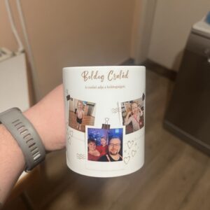 Egyedi fotós bögre