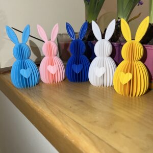 Modern húsvéti nyuszi dísz