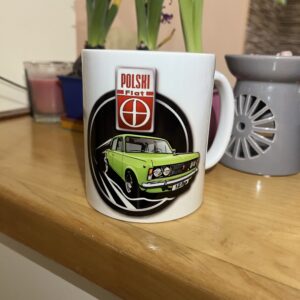 Polski Fiat 125p Retro Autós Bögre – Több Színben